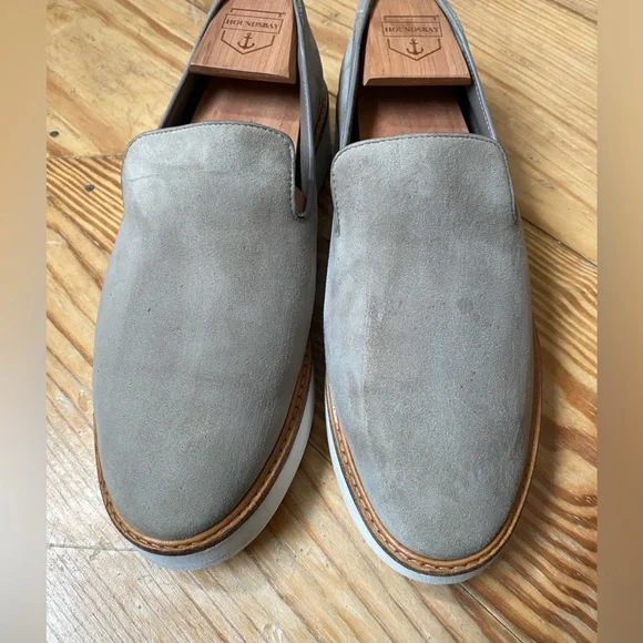 Vince The Warren Slip-on Platform Loafer Suede Size 8.5 - Picture 5 of 12